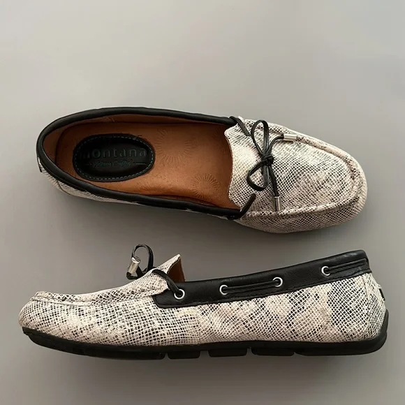 Shoes | Montana Malone Driving Loafers With Bow And Leather  display picture 3